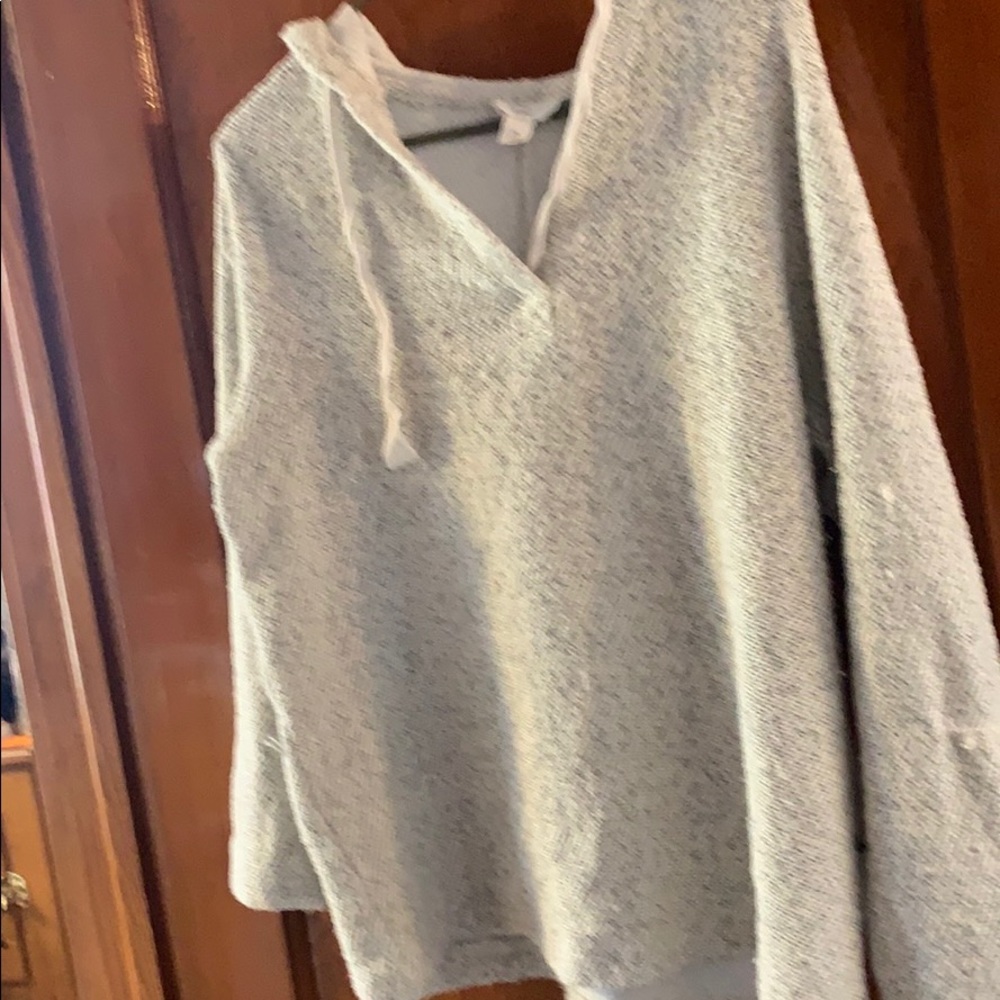 Ivory with black specks comfy sweatshirt